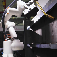 Brazo Cobot de 6 Ejes y 3 kg con Alcance de 622 mm, Guiado Manual Intuitivo sin Programación para Soldadura