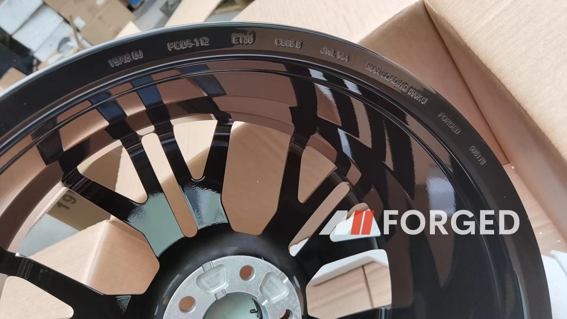 MN Forged 809M Custom Black OEM Alloy Wheels for BMW X5 X6 F15 F16