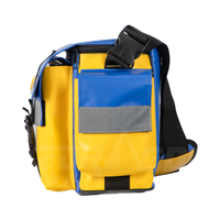 Sac à outils pour électriciens, fabricant OEM, bâche en PVC robuste, imperméable, 20-36L, multi-poches, bandoulière réglable