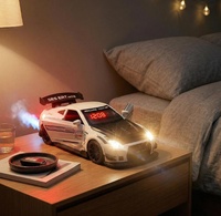 Modèle de voiture de course automobile BETTER Vivid avec horloge numérique, ornements de table