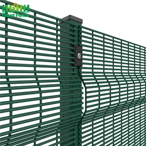 Factory Supply high security Powder Coated Galvanized Anti Climb 358 Security Fencing