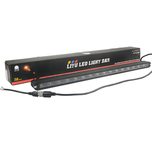 Iluminación de doble color Barra de luces de conducción automática 40W 60W 100W Lámparas DE TRABAJO LED rectas con iluminación de dos colores para camiones todoterreno - Product Image 3