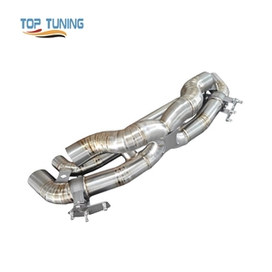 Système d'échappement Catback de haute qualité avec silencieux à valve pour Porsche 911 992 3.0T 2019-2024, tuyaux d'échappement - Product Image 2