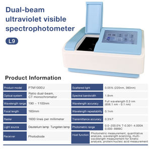 도매 신형 듀얼빔 UV 가시광선 분광광도계 광도 분석 장비 실험실 디지털 디스플레이 분광기 - Product Image 6