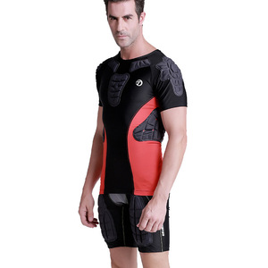 Combinaison de protection d'été personnalisée, ensemble de vêtements de protection pour <span class=keywords><strong>moto</strong></span>, protection des hanches pour le hockey sur glace, le ski, uniforme de baseball et de softball - Product Image 2