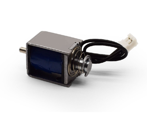 صمام لولبي كهربائي مفتوح الإطار صغير 12 فولت تيار مستمر دفع من النوع من أجل ، والمكنسة الكهربائية - Product Image 1