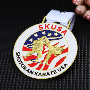 Medalla <span class=keywords><strong>de</strong></span> EE. UU. Diseño personalizado Relieve 2d 3D Logo Medallas <span class=keywords><strong>de</strong></span> oro Karate Esmalte <span class=keywords><strong>de</strong></span> doble cara Medalla <span class=keywords><strong>de</strong></span> aleación <span class=keywords><strong>de</strong></span> zinc para la <span class=keywords><strong>Academia</strong></span> - Product Image 6