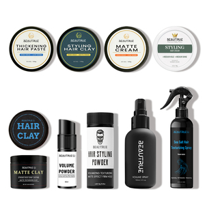 ชุดจัดแต่งทรงผมสุดฮิ<span class=keywords><strong>ต</strong></span> BEAUTRUE ประกอบด้วยแป้งเพิ่มวอลลุ่ม โพเมด ดินเหนียว และสเปรย์น้ำทะเล สำหรับจัดแ<span class=keywords><strong>ต</strong></span>่งทรงผมเพิ่มวอลลุ่มและเท็กซ์เจอร์ - Product Image 6
