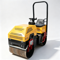 Compacteur routier haute performance de 1,5 tonne - Compact et maniable pour les chantiers de construction de petite envergure