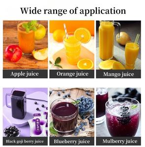 Ligne de production automatique de jus de fruits 380V avec <span class=keywords><strong>extracteur</strong></span> de jus et machines de remplissage pour pomme, poire, mangue - Product Image 2