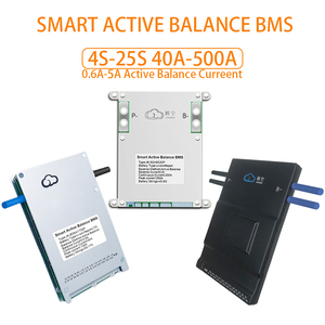 BMS 2A Active Balance 16S Lifepo4 Smart BMS Lifepo4 <b>Battery</b> Management System BMS for 12V <b>24V</b> 48V 3.2V 280Ah 560Ah 100A 200A - Product Image 1