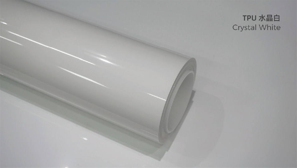สีขาวคริสตัล TPU