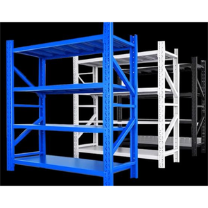 מדפי מחסן רב-שכבתיים, מדפי תצוגה מסחריים, מדפים בעלי כושר נשיאה גבוה, מדפי אחסון - Product Image 2