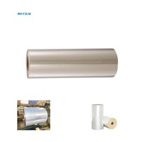 Manchon thermorétractable rigide en PVC, résistant à l'humidité, film rétractable pour l'emballage et l'impression de thé, café, jus, boissons énergisantes et autres boissons