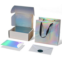 Cajas de Embalaje de Papel Plegables de Cartón para Regalo, Coloridas, de Materiales Reciclados, de Lujo, al por Mayor, con MOQ Bajo, Personalizadas con su Diseño