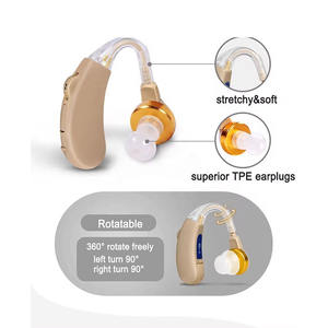 एक्सोन्केनाई सुनवाई में नए डिजाइन और डिजिटल चिप शोर रद्द करने वाली सुनवाई में सहायक है V-189 बैटरी डिजिटल सुनवाई सहायता - Product Image 5