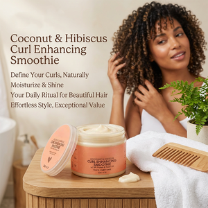 Crème Coiffante Hydratante et Nourrissante pour Cheveux Bouclés à l'Huile d'Argan et de Coco Bio - Product Image 5