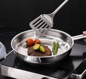 Set di Pentole in Acciaio Inox a Doppio Manico, 15 Pezzi, Set di Pentole 18/20/22/26cm con Mestolo e Cucchiaio - Product Image 5