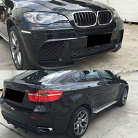 Kit de carrocería X6 E71 con difusor trasero de parachoques delantero apto para BMW X6 E71 MP estilo de Alta Calidad 2008-2013 año Facelift de labio trasero