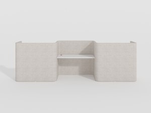 Mesa de Partición Modular de Alta Gama Personalizada, Insonorizada, Ecológica, Diseño Moderno Único, Muebles de Oficina Convertibles - Product Image 5