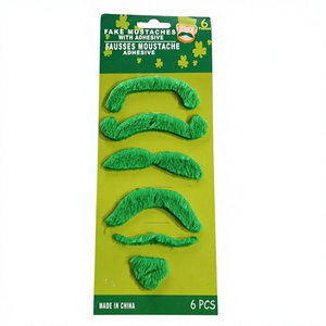 Accesorio de Disfraz de Barba de Duende de la Suerte para el Día de San Patricio para Adultos, con Fibra de Felpa Autoadhesiva para Uso en Exteriores - Product Image 4