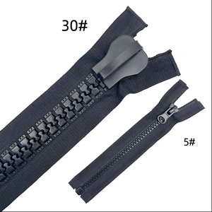 Vente directe d'usine No 30 grandes dents en plastique fermeture éclair robuste tente bagages <span class=keywords><strong>Vislon</strong></span> <span class=keywords><strong>Zip</strong></span> géant résine fermeture éclair en plastique pour tente - Product Image 5