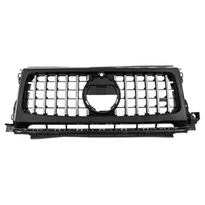 Grille de calandre noire en plastique ABS pour Mercedes-Benz Classe G W464GT, compatible avec les modèles 2019-2020 - Product Image 4