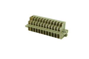 เทอร์มินัลจ่ายไฟ NJSMW JQH8-1.5 12E สำหรับสายไฟ 5-10 AWG พร้อมหน้าสัมผัส 11-20 จุด เชื่อมต่อแบบสกรู ทำจากทองเหลือง 2 ขั้ว 24A สำหรับงานอุตสาหกรรม - Product Image 6