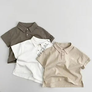 Camiseta Polo de Primera Calidad 100% Duradera para Niños, Ligera, de Algodón de Punto, Diseño Comprimido, Transpirable, Ecológica y Vibrante - Product Image 2