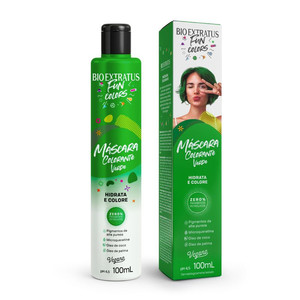 Bio Extratus - Fun Colors-Green Coloring Mascara 100Ml-(Mascarilla 3,38 FlOz) - Product Image 1