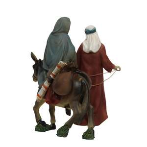 Figurines de la Sainte Famille en fuite, 15,6 cm, figurine et jouet de Noël (9006935239515) - Product Image 3
