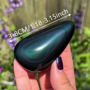 Piedras de Obsidiana Arcoíris al por Mayor, Cristales de Obsidiana Coloridos para Decoración - Product Image 5