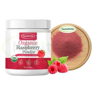 Poudre de jus de framboise soluble dans l'eau séchée par pulvérisation naturelle pure naturelle