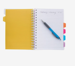 <span class=keywords><strong>Carnet</strong></span> à spirale personnalisé 2027 haut de gamme avec onglets, promotionnel, logo personnalisé, cadeau, vente en gros, haute qualité - Product Image 2