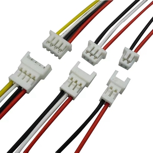 Arnés de Cables de Producción Personalizada, Conectores JST SH GH ZH PH EH XH VH de 1.0, 1.25, 1.5, 2.0, 2.5 mm de Paso, 2/3/4/5/6/7/8/10 Conectores, Cableado - Product Image 4