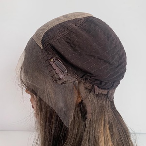 <span class=keywords><strong>Perruque</strong></span> <span class=keywords><strong>juive</strong></span> de luxe pour <span class=keywords><strong>femme</strong></span>, en cheveux vierges européens de qualité supérieure, brun foncé, style Remy lisse, avec base en dentelle, livraison rapide - Product Image 5