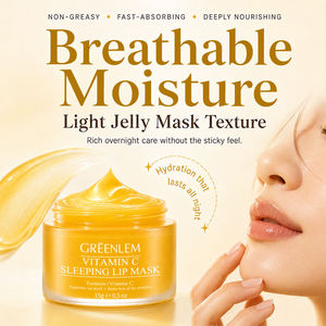Crème Lèvres Hydratante en Profondeur au Curcuma Bio et Vitamine C 15g – Soin Nuit Anti-Rides et Exfoliant pour les Lèvres – Nourrissante – Vente en Gros OEM/ODM - Product Image 2