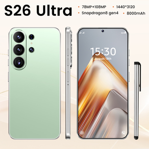Nuevo Teléfono Inteligente S26 5G 2026, Pantalla HD <span class=keywords><strong>de</strong></span> 7.3 Pulgadas, 16 GB + 1 TB, Batería <span class=keywords><strong>de</strong></span> 8000 mAh, 48 MP, Doble SIM, Desbloqueo Facial, LTE/CDMA, Celular Global - Product Image 5