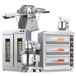 Commercial Refrigerating Bakery Equipment Dough Mixer Sheeter Electric Oven