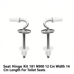 Kit de bisagras para asiento de inodoro 181 N900, 12 cm de ancho, 14 cm de largo - Product Image 3