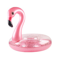 KSMR-008 Anneau de natation gonflable pour enfants en forme de cheval arc-en-ciel licorne, siège gonflable en PVC pour enfants