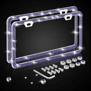 Marco de Matrícula de Cristal con Diamantes, Venta Caliente, Suministro para <span class=keywords><strong>Amazon</strong></span>, para el Mercado de EE. UU. y Canadá - Product Image 5