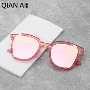Lunettes de soleil polarisées Qianai unisexes, protection UV400, monture large, design irrégulier, pour la protection solaire, les voyages, la conduite, la mode - Product Image 4