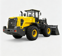 Chargeuse sur pneus grande taille LH70 de Chine, poids opérationnel 23300 kg, norme d'émission CN Stage III, pour le déblaiement de charges volumineuses sur chantier
