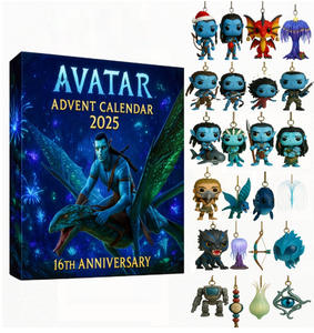ของตกแต่งอะคริลิคต้นคริสต์มาสแบบกล่องสุ่มธีมฉลองครบรอบ 16 ปีภาพยนตร์ Avatar และครบรอบ 92 ปี King - Product Image 6