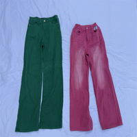 Pantalon large en jean délavé pour femme, style baggy, idéal pour le printemps – Vente en gros à prix abordable