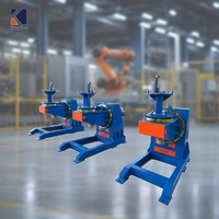 Positionneur de soudage à haute précision avec moteur servo et table rotative pour l'assurance qualité des raccords de tuyaux en acier et des soudures circulaires