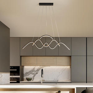 Lámpara Colgante LED Minimalista Moderna, Iluminación Artística Personalizada de Estilo Nórdico Postmoderno para Lámparas de Araña y Colgantes - Product Image 2