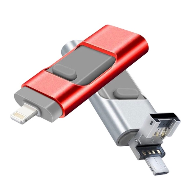 Bulk in Stock Swivel OTG High Speed USB 3.0 USB Flash Drive for Mobile Phones and Computer Dual USB Flash Drives