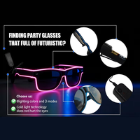 LED-Sonnenbrille |   Mehrfarbig & Vielseitig Einsetzbar für Valentinstag, Geburtstag, Weihnachten & Neujahr |   Großhandel
